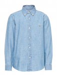 Ralph Lauren Kids - Cotton Chambray Shirt - S&auml;rgid - 102-108