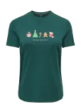 ONLY - Onlxmas Yrsa Christmas S/S Top Jrs - L&uuml;hikeste varrukatega - L