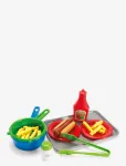 Dantoy - Hotdog Set On Tray 22 Pcs - M&auml;nguk&ouml;&ouml;gi tarvikud - ONE SIZE