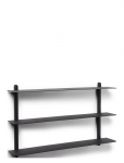 Gejst - Nivo Shelf A Black Ash/ Black - Riiulid - ONE SIZE