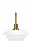 Dyberg Larsen - Dl 20 Opal Pendel - Rippvalgustid - &Oslash; 20 CM