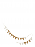Fabelab - Garland - Christmas - Sisustustarvikud ja detailid - 17FLAGS-12CM