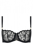 CHANTELLE - Fleurs Half-Cup Balcony Bra - Balconette-rinnahoidjad - 75 D