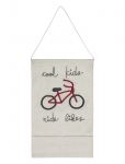 Lorena Canals - Wall Pocket Hanger Cool Kids Ride Bikes - Seinakaunistused - 45X70CM
