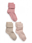 Mp Denmark - Ida Glitter Socks - 3-Pack - Sokid - 15/16
