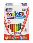 Carioca - Carioca Dubbla Fiberpennor - V&auml;rvilised pliiatsid - ONE SIZE