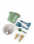 Dantoy - Thorbjorn Bucket Set Green - Liivam&auml;nguasjad - 22.5X 24.5X 20.5CM