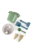 Dantoy - Thorbjorn Bucket Set Green - Liivam&auml;nguasjad - 22.5X 24.5X 20.5CM