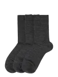 Lindex - 3-Pack Socks In Merino Wool Blend - Tavalised sokid - 37/39