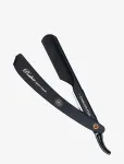 Parker - Parker Ptbmetal-Black Steel Push Type Barber/Straight Razor - Pardlid - ONE SIZE