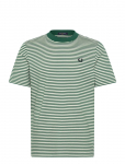 Fred Perry - Fine Stripe Heavyweight Tshirt - L&uuml;hikeste varrukatega - L