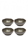 Serax - Bowl Ribbed L Green Inku By Sergio Herman Set/4 - Hommikus&ouml;&ouml;gikausid - L