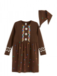 Lindex - Nightdress Christmas Santa Gin - Pikkade varrukatega vabaajakleidid - 128/134