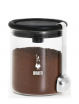 Bialetti - Glass Coffee Jar W/Moka Top - K&ouml;&ouml;gipurgid - &Oslash;19X28.0CM