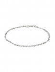 IX Studios - Ix Figaro Bracelet Silver - K&auml;eketid - 20 cm