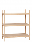 H&uuml;bsch - Library Shelf Unit Small Natural - Riiulid - ONE SIZE