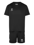 Hummel - Hmllogo Set Kids - Komplektid l&uuml;hikeste varrukatega T-s&auml;rgiga - 140
