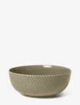 Lyngby Porcel&aelig;n - Rhombe Earth Bowl &Oslash;15.5 Cm Clay - Hommikus&ouml;&ouml;gikausid - 50 CL