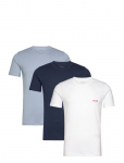 HUGO - T-Shirt Rn Triplet P - L&uuml;hikeste varrukatega - S