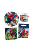 Joker - Spiderman Party Pack - Laste s&uuml;nnip&auml;ev - ONE SIZE