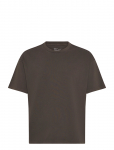 Weekday - Loose Boxy T-Shirt - L&uuml;hikeste varrukatega - XS