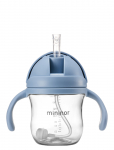 Mininor - Straw Bottle Tritan - Lutipudelid - 6 M