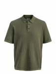 Jack & Jones - Jjegeorge Knit Polo Ss Sn - L&uuml;hikeste varrukatega - L
