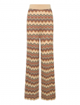 Malina - Ditte Flared Knitted Pants - P&uuml;ksid - M