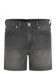 Monki - Aimo Mid-Rise Straight Leg Denim Shorts - L&uuml;hikesed teksap&uuml;ksid - 32