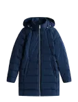 Tommy Hilfiger - Mw Down Slim Coat With Fur - Polsterdatud mantlid - S