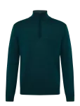 J. Lindeberg - Kiyan Quarter Zip Sweater - Poolpika lukuga džemprid - S