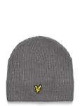 Lyle & Scott - Knitted Ribbed Beanie - Kootud m&uuml;tsid - ONE SIZE