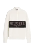 Tommy Hilfiger - Modern Athleisure Zip Mock - Poolpika lukuga džemprid - L