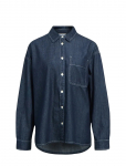 Object - Objgina L/S Lo Denim Shirt Noos - Pikkade varrukatega - 44