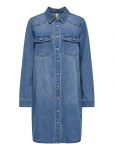 ONLY - Onllisa L/S Dnm Dress Gua - L&uuml;hikesed kleidid - S