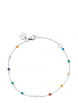 Syster P - Santa Monica Bracelet Silver - K&auml;eketid - ONE SIZE