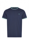 Fred Perry - Twin Tipped T-Shirt - L&uuml;hikeste varrukatega - XL
