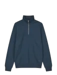 Mads N&oslash;rgaard - Light Terry Hans Half Zip Sweat - Poolpika lukuga džemprid - L
