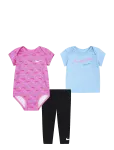 Nike - Nike 3 Pc Bodysuit Pant Set - Komplektid bodiga - 50/56
