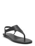 Calvin Klein - Org Flat Sndl Thong Lth Aop - Madalad sandaalid - 40