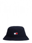 Tommy Hilfiger - Wavy Flag Seersucker Bucket Hat - K&uuml;barad - L/XL