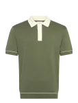 Gant - Cotton Modal Polo - L&uuml;hikeste varrukatega kootud polos&auml;rgid - S