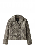 Name It - Nkfmadelin Trench Coat Short Aop - Mantlid - 122
