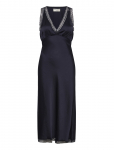 Lollys Laundry - Clarill Midi Dress Sl - Vabalt langevad kleidid - XXL
