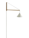 MOEBE - Suspended Wall Lamp, Oak, White (Fsc 100 %) - Seinalambid - 70X 19X 65