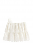 Lindex - Skirt With Broderie Anglaise - L&uuml;hikesed seelikud - 146/152