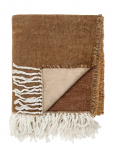 Bloomingville - Ara Throw, Brown, Acrylic - Tekid ja pleedid - 150X130CM