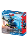 PLAYMOBIL - Politihelikopter - Playmobil City Action - ONE SIZE