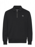 Fred Perry - Half Zip Collared Sweatshirt - Dressipluusid - M