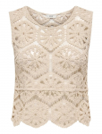 JDY - Jdyvic S/L O-Neck Top Knt - Varrukateta - XS